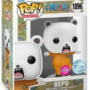 ONE PIECE - POP N° 1896 - Bepo Flocked