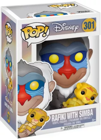 DISNEY - POP N° 301 - Rafiki avec Simba