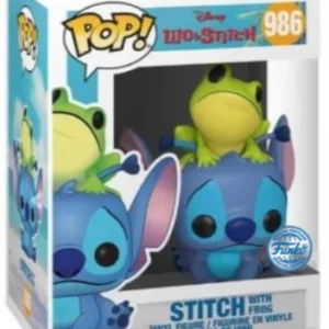DISNEY - POP N° 986 - Stitch avec Grenouille