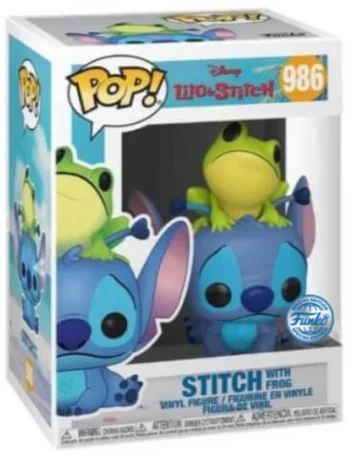 DISNEY - POP N° 986 - Stitch avec Grenouille