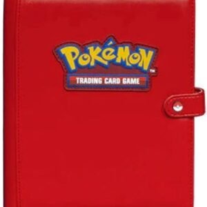 POKEMON – Portfolio Ultra Pro Red Prenium Snap Binder