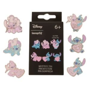 PIN'S LOUNGEFLY STITCH & ANGEL HEARTS (modèle aléatoire)