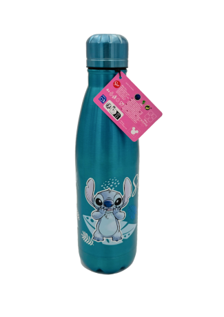 BOUTEILLE EN ACIER INOXYDABLE 780ML STITCH - WATERCOLOR BLEU MÉTALLISÉ – Image 2