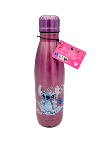 BOUTEILLE EN ACIER INOXYDABLE 780ML STITCH - WATERCOLOR ROSE MÉTALLISÉ – Image 2