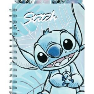 CARNET A5 + 4 SÉPARATEURS STITCH - WATERCOLOR