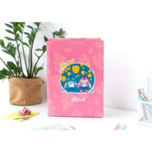 CLASSEUR À RABATS PREMIUM AVEC ÉLASTIQUES A4 STITCH & ANGEL