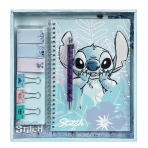 COFFRET CADEAU DE PAPETERIE 8PC STITCH - WATERCOLOR