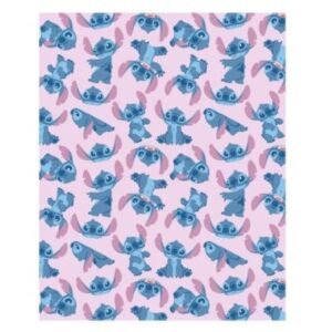 COUVERTURE FLANELLE 180x200CM STITCH