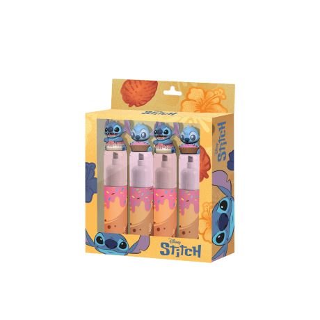 PACK DE 4 SURLIGNEURS STITCH - DONUT