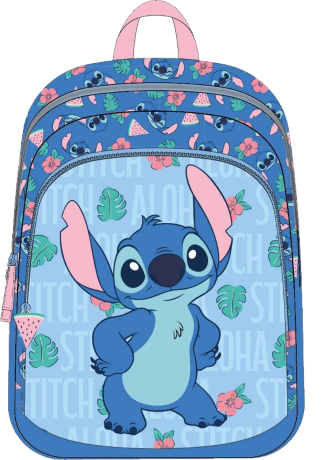SAC À DOS 2 COMPARTIMENTS STITCH - WATERMELON