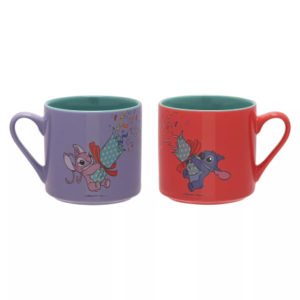 SET DE 2 MUGS COLORÉS STITCH & ANGEL - MERRY EVERYTHING