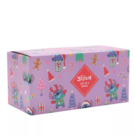 SET DE 2 MUGS COLORÉS STITCH & ANGEL - MERRY EVERYTHING – Image 3