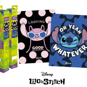 SET 2 POSTERS 52x38CM STITCH & ANGEL