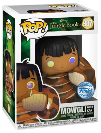 DISNEY - POP N° 987 - Mowgli avec Kaa