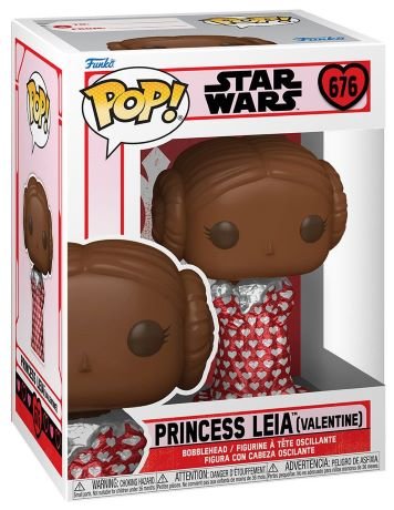 STAR WARS - POP N° 676 - Princesse Leia (Chocolat)
