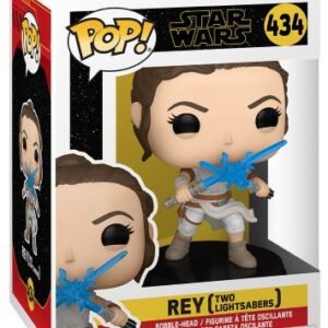 STAR WARS - POP N° 434 - Rey 2 Sabres Laser
