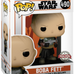 STAR WARS - POP N° 490 - Boba Fett sans Casque