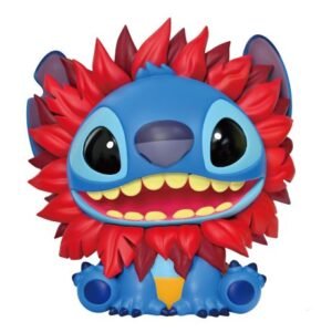 TIRELIRE STITCH EN COSTUME LE ROI LION 20 CM