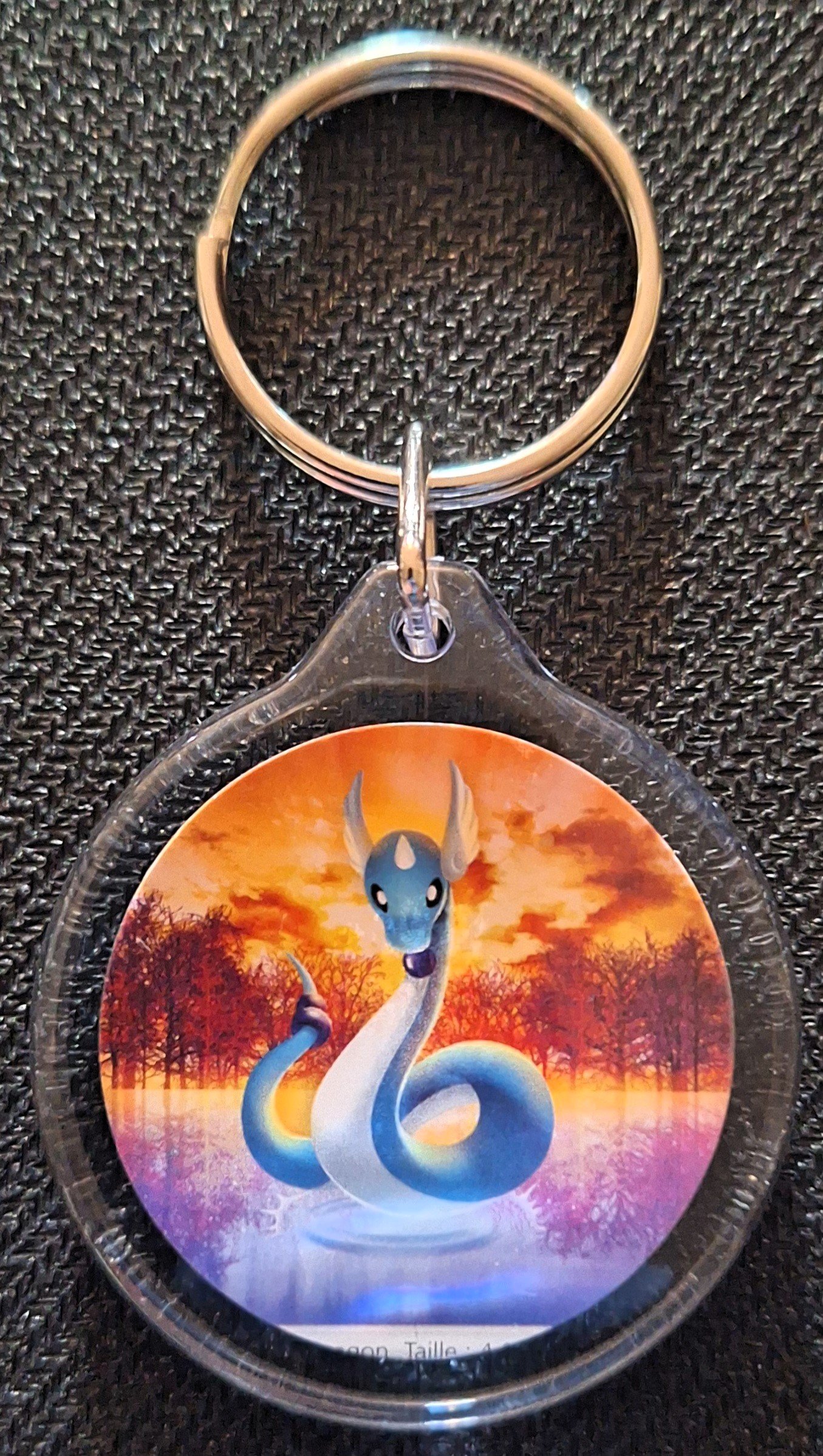 PORTE-CLÉ POKÉMON #148 Draco – Image 2